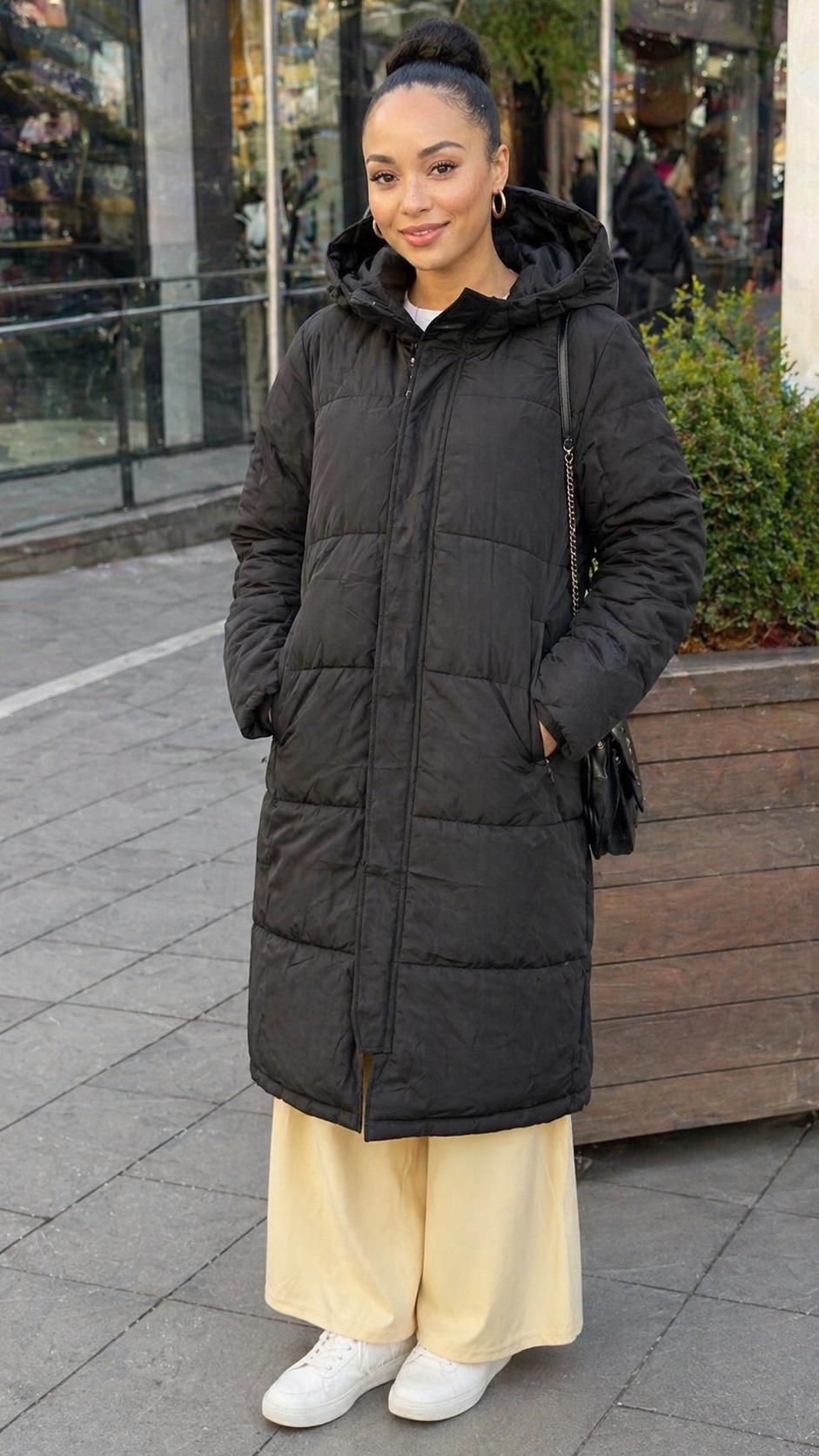 Long Puffer Coat
