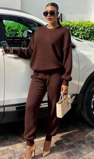 Knitted 2 piece set