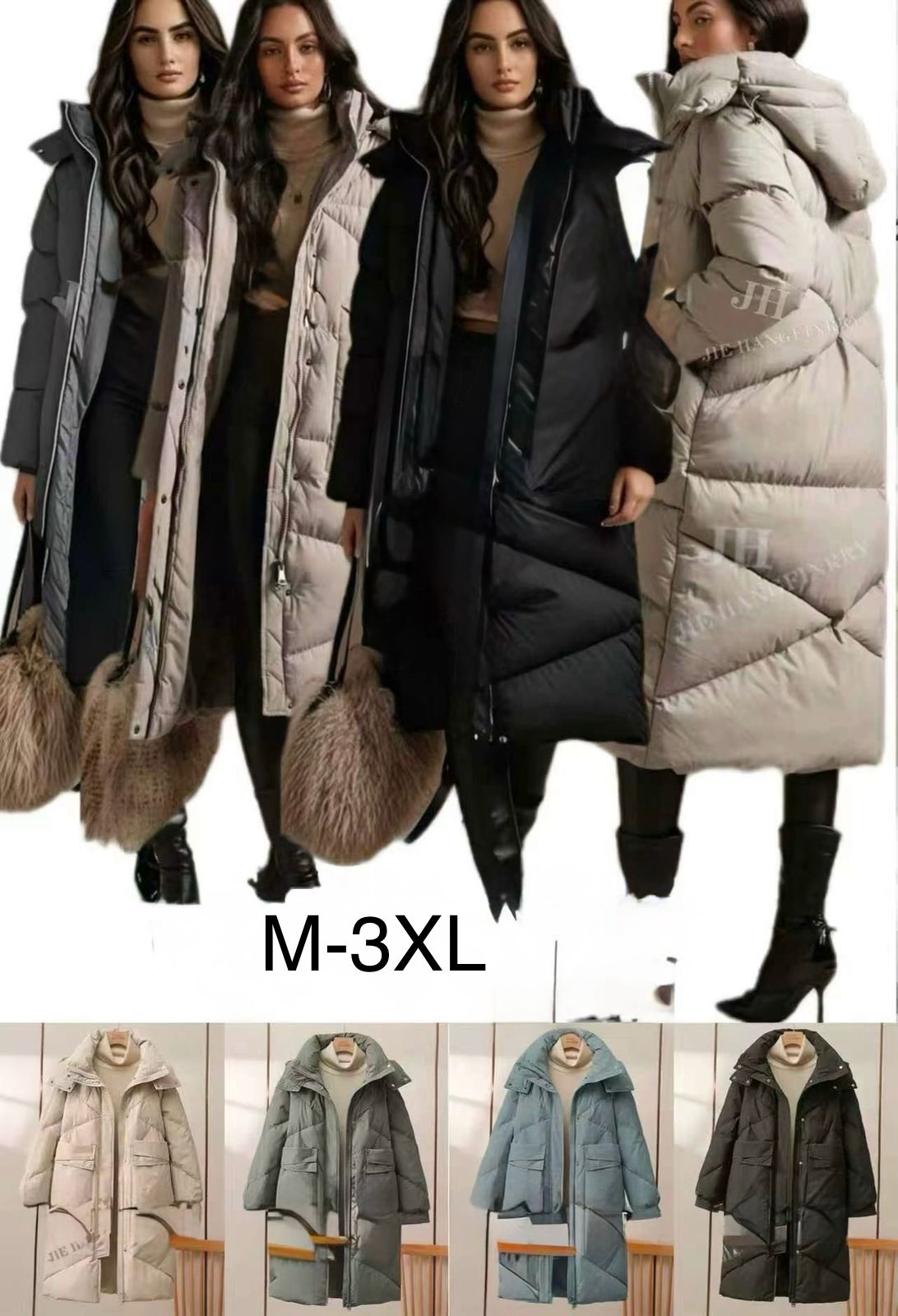 Long Puffer Coat