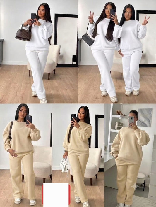 Soft Girl Wide Leg Set